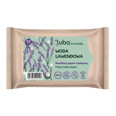 Produktbild von Vlhèený toaletní papír - levandule 50 ks