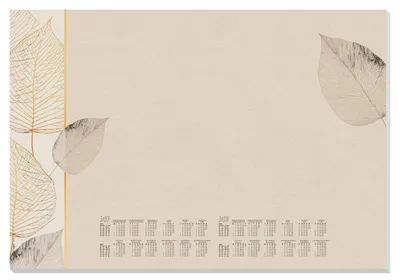 Produktbild von SIGEL Papier-Schreibtischunterlage DIN A2 Kalender 2027-2028 30 Blatt