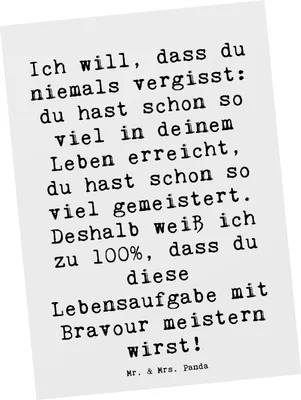 Produktbild von Mr. & Mrs. Panda Postkarte Spruch Trost Erinnerungen - Weiß - Geschenk, Nähe, Gefühl, Ansichtskarte, Liebe, Geschenke, Fotokarte, stark sein, Motivation, Grußkarte, Zitat