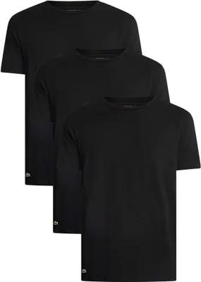 Produktbild von Lacoste Herren Lounge Shirts (3er Pack) - TH9010, Farbe:Schwarz, Textil:M