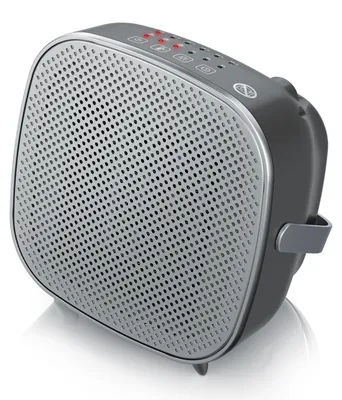 Produktbild von Brandson Keramik Heizlüfter 1500 W, 2 Leistungsstufen, Raumthermostat 15 bis 35 Grad, Timer 1 bis 7 Stunden, Tragegriff, leises Heizgebläse mit 56 dB, grau