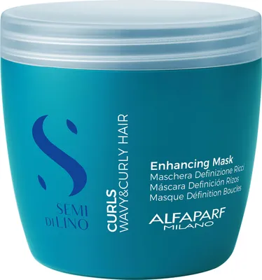 Produktbild von ALFAPARF Milano Enhancing Mask, 500 ml, Frauen, Lockiges Haar, Alle Farben, Nährend, Behälter