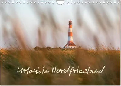 Produktbild von Urlaub in Nordfriesland (Wandkalender 2025 DIN A4 quer), CALVENDO Monatskalender