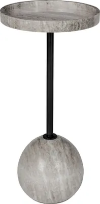 Produktbild von Zuiver Cocktail Beistelltisch Rund 25 cm Marmor