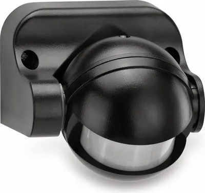 Produktbild von SONERO Bewegungsmelder X-IMS041, 180°, IP44, schwenkbar, schwarz