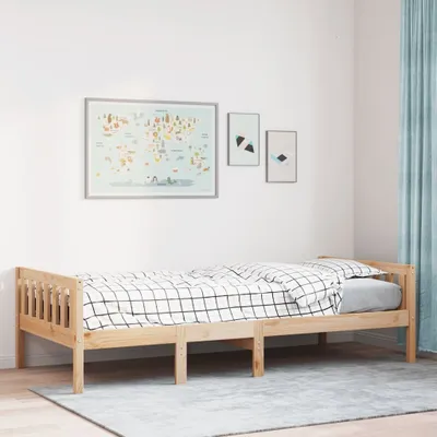Image de Maison Exclusive - Lit enfant sans matelas 90x200 cm en pin massif