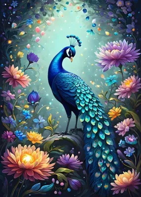 Zdjęcie produktu dla BLUEBIRD Puzzle: Kurczaki i paw 500 elementów