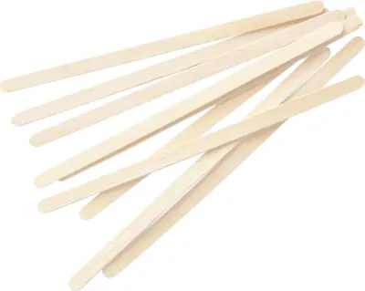 Produktbild von NATURE Star Rührstäbchen Länge: 140 mm aus Birkenholz 1.000 Stück