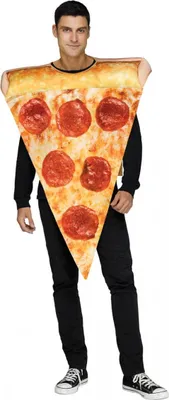 Produktbild von Pizza Kostüm Uni für Fasching & Halloween Größe: One Size