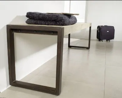 Produktbild von MASSIVMOEBEL24 Bank Mango 140x40x45 natur bedruckt FACTORY #120