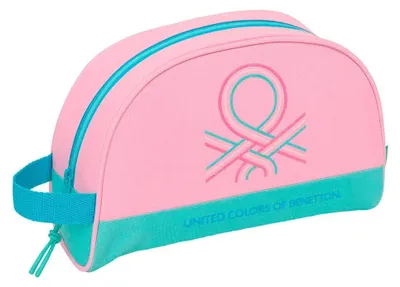 Produktbild von Safta Benetton 28x18x10 Cm Kulturbeutel Rosa Kinder Rosa One Size