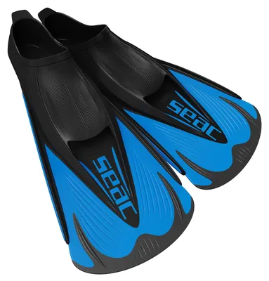 Produktbild von Seac Speed S, Kurze Schwimmflossen für das Training im Pool und im Freiwasser , blau, 44/45