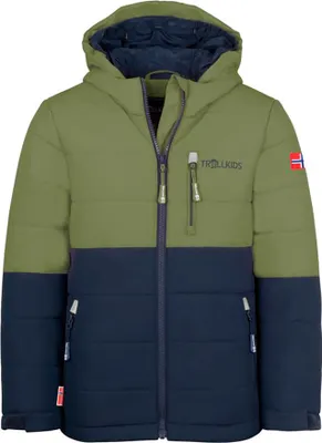 Immagine prodotto di Giacca Trollkids Hemsedal Xt, colore verde, taglia 104 cm, per bambino