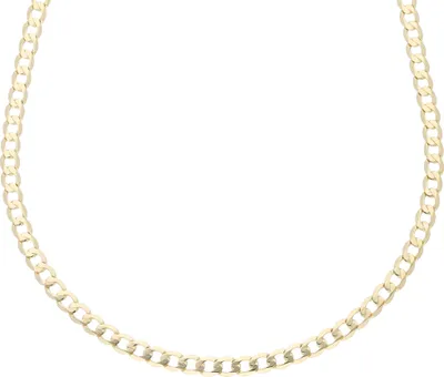 Produktbild von Kette Luigi Merano Panzerkette, diamantiert, massiv, Gold 585 Gold 50 cm