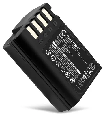 Produktbild von CELLONIC 1x Akku für Kamera Kompatibel mit Panasonic Lumix G9, Lumix GH5S, Lumix DC-S5DH, DMW-BLK22 - (2250mAh, 7.4V)