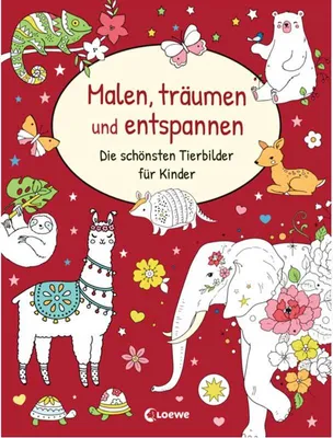 Obrázok produktu pre Malen, träumen und entspannen - Die schönsten Tierbilder für Kinder