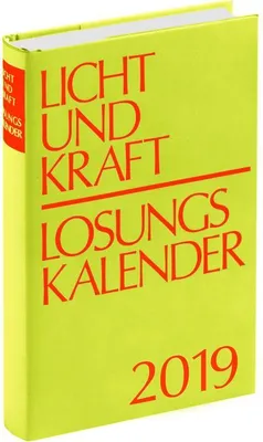 Immagine prodotto di Licht und Kraft/Losungskalender 2019 Reiseausgabe in Monatsheften