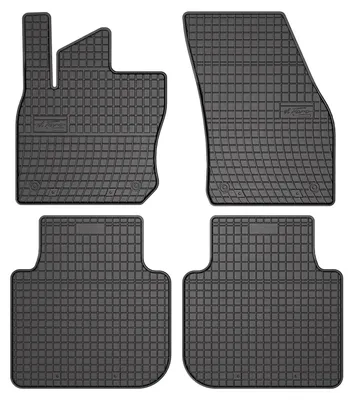 Produktbild von Gummi-Fußmatten für Volkswagen Tayron ab 2024 (SUV) – 4-tlg, Schwarz, passgenau