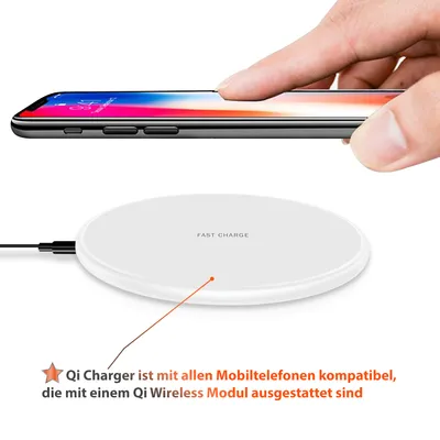 Produktbild von Für Qi Induktive Ladegerät für Apple iPhone 16 Plus Pro Max Für QI Wireless Charger
