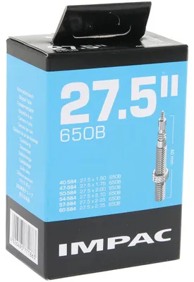 Zdjęcie produktu dla Opona dętka Impac, rozmiar 27,5, wymiary 40/60-584, zawór SV40
