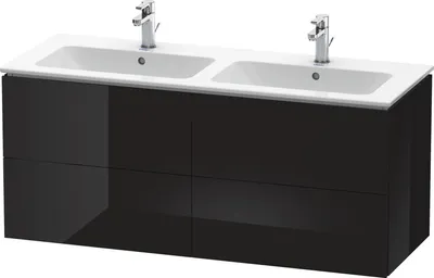 Image de Duravit L-Cube Meuble sous-lavabo suspendu, 4 tiroirs, 1290x550x481mm, LC625904040