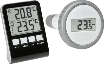 Produktbild von Funk Poolthermometer Palma TFA 30.3067.10 Schwimmbadthermometer Teich