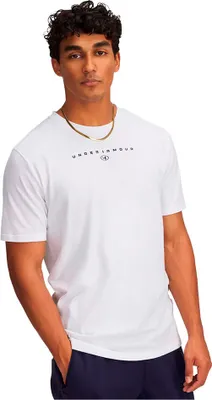 Productafbeelding van Under Armour heren T-shirt, model Ua M Stacked Logo Ss, artikelnummer 6000211-100, maat M