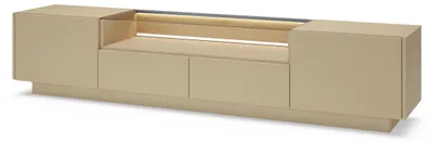 Produktbild von Furniture24 Fernsehschrank Hiro - D Tv - Lowboard 203 X 43 X 39,5 Cm Push To Open - Kakao/Cremona Eiche