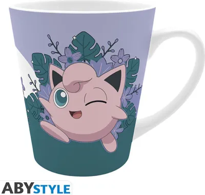 Produktbild von Pokémon Tasse  Jigglypuff multicolor Fan-Merch, Gaming Keramik Standard