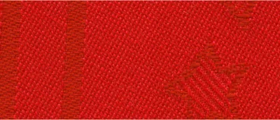 Productafbeelding van Tafelkleed "Noel" van damast met Aida-rand voor kruissteek, 80x80 cm, 663435, rood