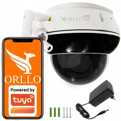 Zdjęcie produktu dla Kamera Kopułkowa Sufitowa Zewnętrzna Obrotowa WiFi PoE 2.7K 5MPX ORLLO TZ7