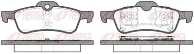 Produktbild von REMSA Bremsbeläge Satz Hinten Bremsklötze für MINI Schrägheck (R50, R53) 0862.00
