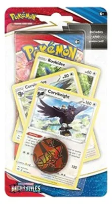 Zdjęcie produktu dla Pokemon Battle Styles: Corviknight Premium Checklane Blister
