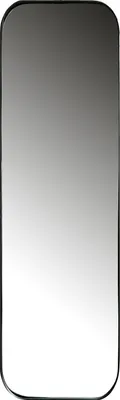 Produktbild von WOOOD Doutzen Wandspiegel Rechteckig - Spiegel mit Schwarzem Metallrahmen 170x40x5 cm