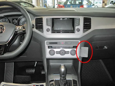 Produktbild von Brodit ProClip Fahrzeughalter 855030 - Winkelbefestigung - Volkswagen Golf Sportsvan 15-21