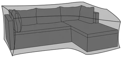 Produktbild von Lounge Schutzhülle 240x200x85cm Polyester 420D Abdeckung eckig Sitzgruppe