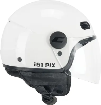 Zdjęcie produktu dla Kask Jet CGM 191A PIX MONO Biały Długi daszek rozmiar L