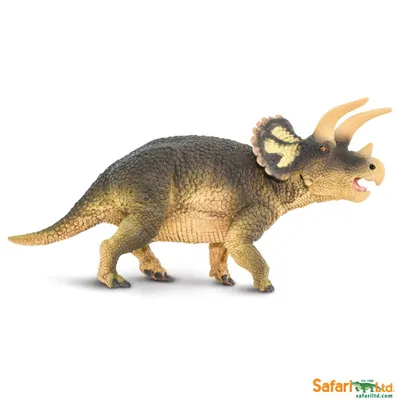 Produktbild von Safari Ltd 100153 Triceratops 20 cm Serie Dinosaurier