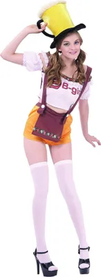 Immagine prodotto di Divertente costume da festa popolare bavarese, colorato - S