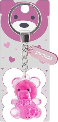 Produktbild von Schlüsselanhänger „Bärchen Kornelia“ – Be-Happy Gifts