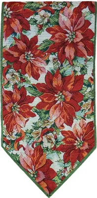 Immagine prodotto di Runner da tavola stelle di Natale colorate in polietilene 33x140 cm