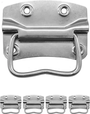Image de "Poignées de meubles FUXXER, pour tiroirs et commodes, 90 x 65 mm, lot de 4."