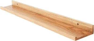 Produktbild von Famanu Wandregal U-förmig - 90 cm - Holzfarbe - Wohnzimmer Büro