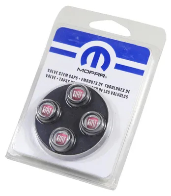 Produktbild von Original Fiat Ventilkappen Set schwarz Fiat 124 Spider OE K82213717AB