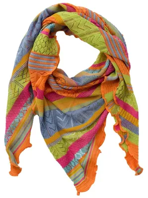 Imagen del producto de Bufanda triangular de lana merino, 100% lana