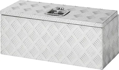 Image de Coffre à outils en aluminium pour remorque 600 x 250 x 250 mm