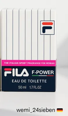 Produktbild von FILA F Power Eau de Toilette Woman 50ml Damenparfum Original Italien Duft