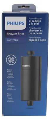 Produktbild von Philips AWP1775BK/10 Inline-Duschfilter , schwarz