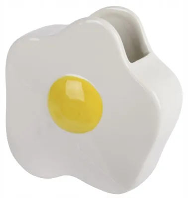 Produktbild von Keramikvase Ei-Form 15cm Dekorationsvase