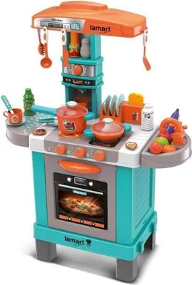 Obrázok produktu pre Detská kuchynka, Joly Petit, Buddy Toys BGP 4011, 32 príslušenstvo, 88 x 64 x 29 cm, deti od 3 rokov